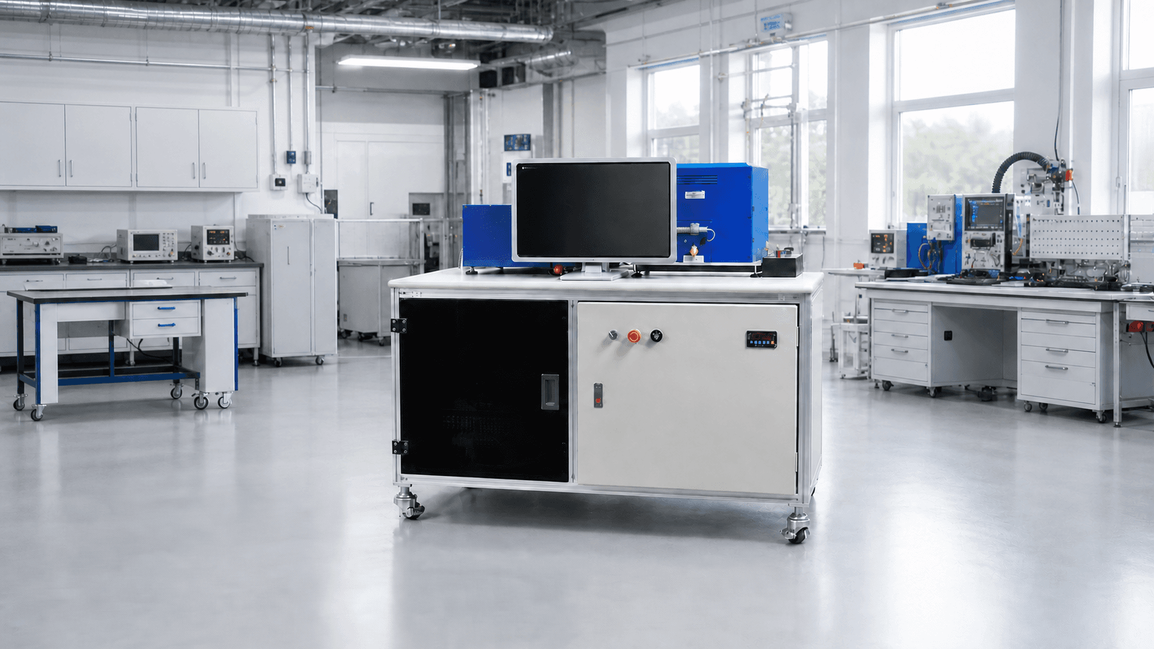 SW Series wind tunnel installed in a professional airflow R&D laboratory