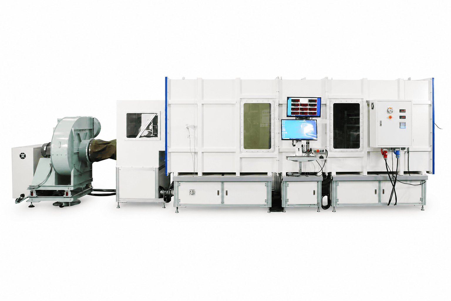 SW-3500 wind tunnel performance testing system